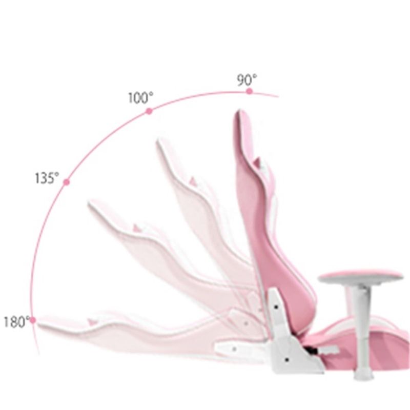 Assise ergonomique en cuir personnalisée Anji anime pour le confort et le style de jeu des filles