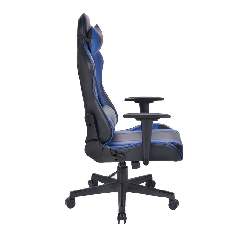 Chaise de jeu de course en cuir en PVC pour sportifs électroniques avec hauteur réglable