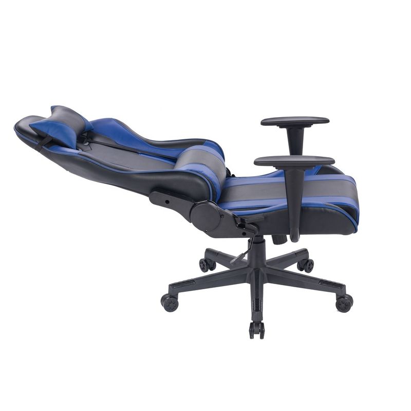 Chaise de jeu de course en cuir en PVC pour sportifs électroniques avec hauteur réglable