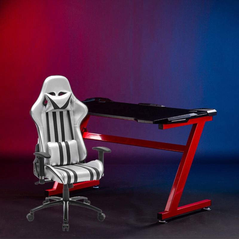 Chaise de jeu à dos réglable pour les travailleurs des sports électroniques dans le bureau/l'appartement/l'école