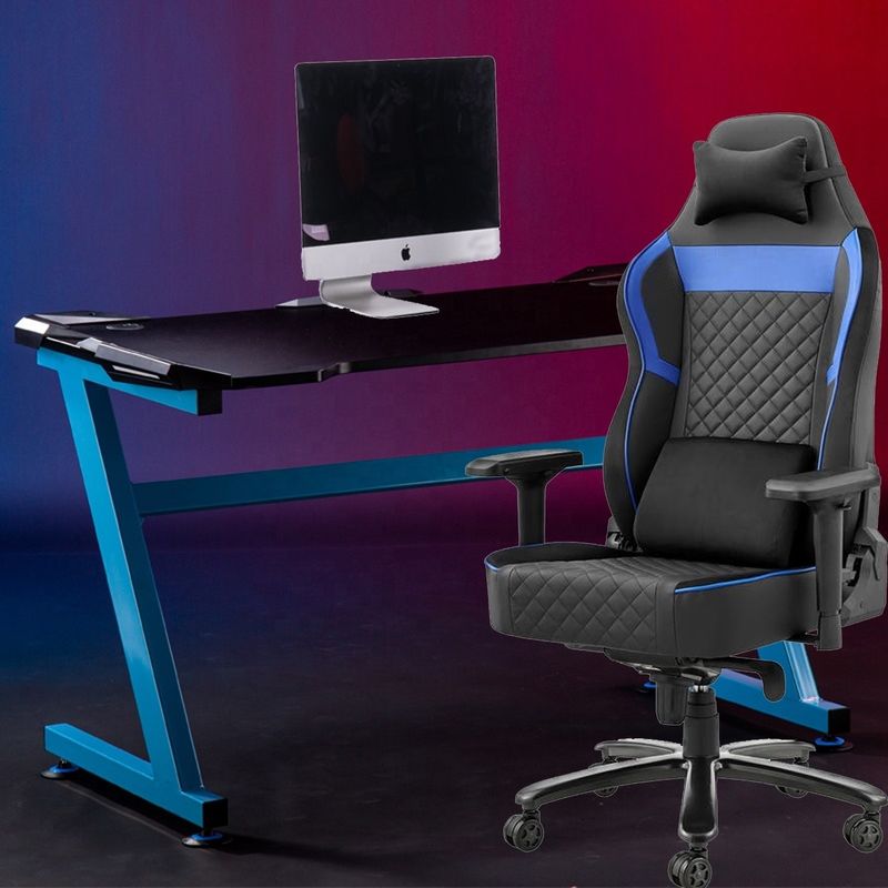 Chaise de sport électronique abordable en cuir PU de luxe pour un jeu confortable et élégant