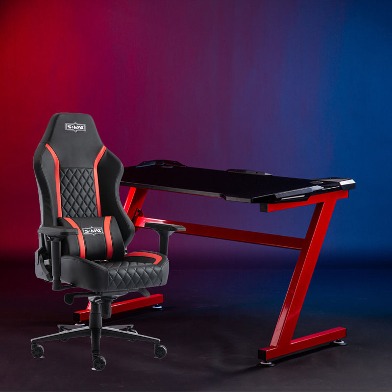 Y-SEATER 624-BR Chaise de jeu en cuir en PU professionnel avec couvercle et conception amovibles
