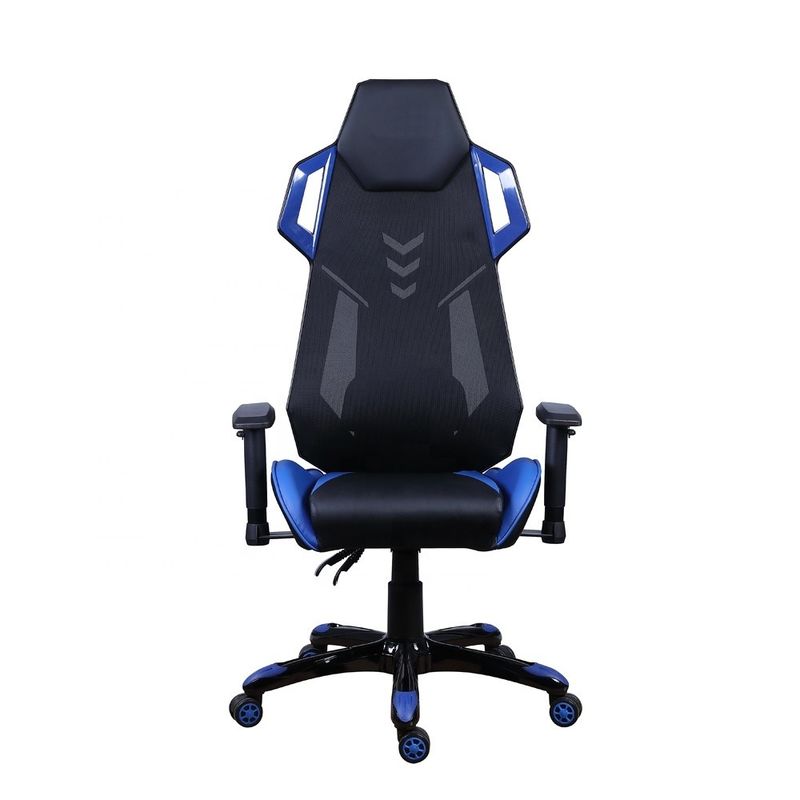 Style Chaise de course de bureau de jeu Chaise pour adultes en PVC Mesh Chaise d'ordinateur