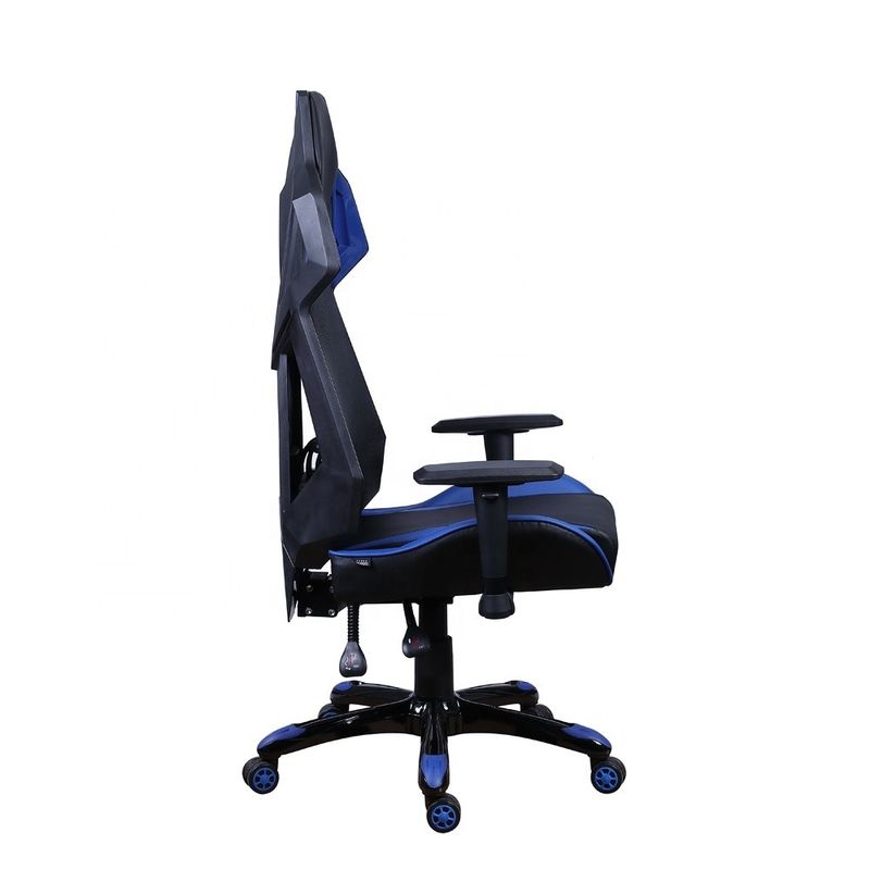 Style Chaise de course de bureau de jeu Chaise pour adultes en PVC Mesh Chaise d'ordinateur