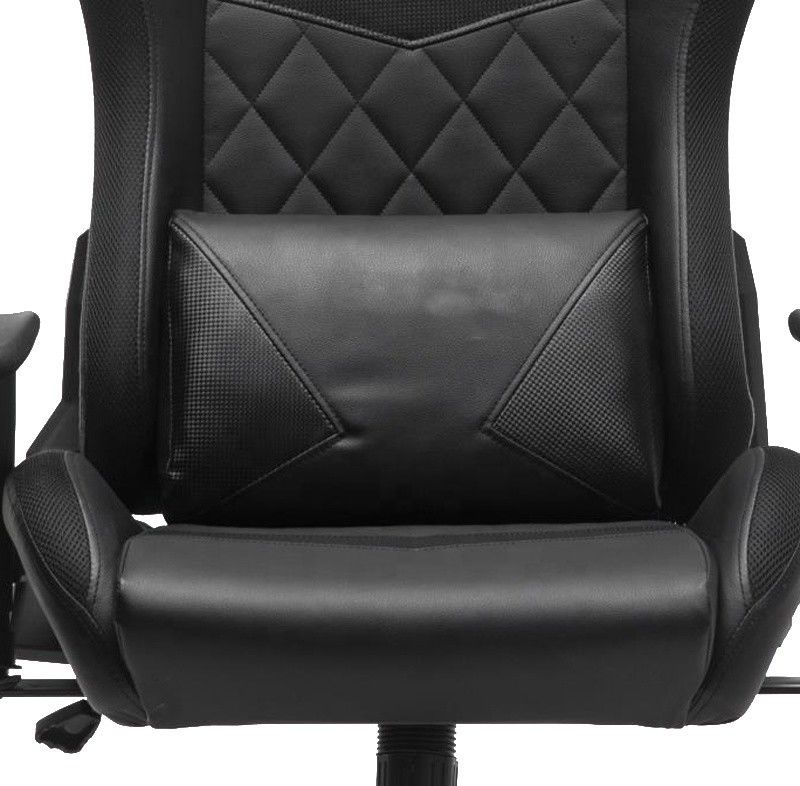 Y-SEATER Chaise exécutive RGB LED Light PU en cuir Chaise de course de jeu avec lampe de jeu