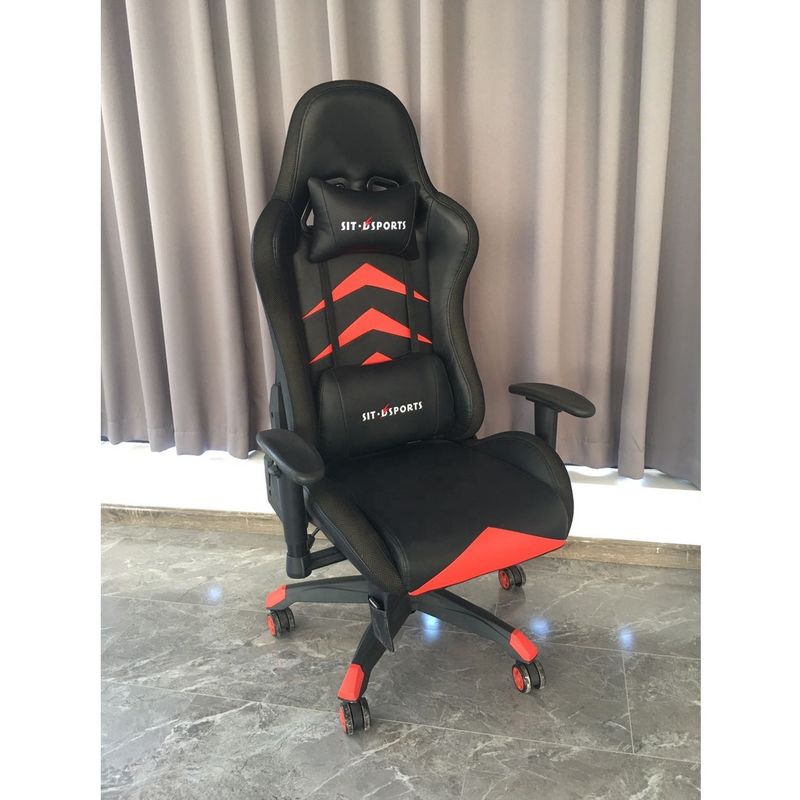 Chaise de jeu exécutive en cuir PU