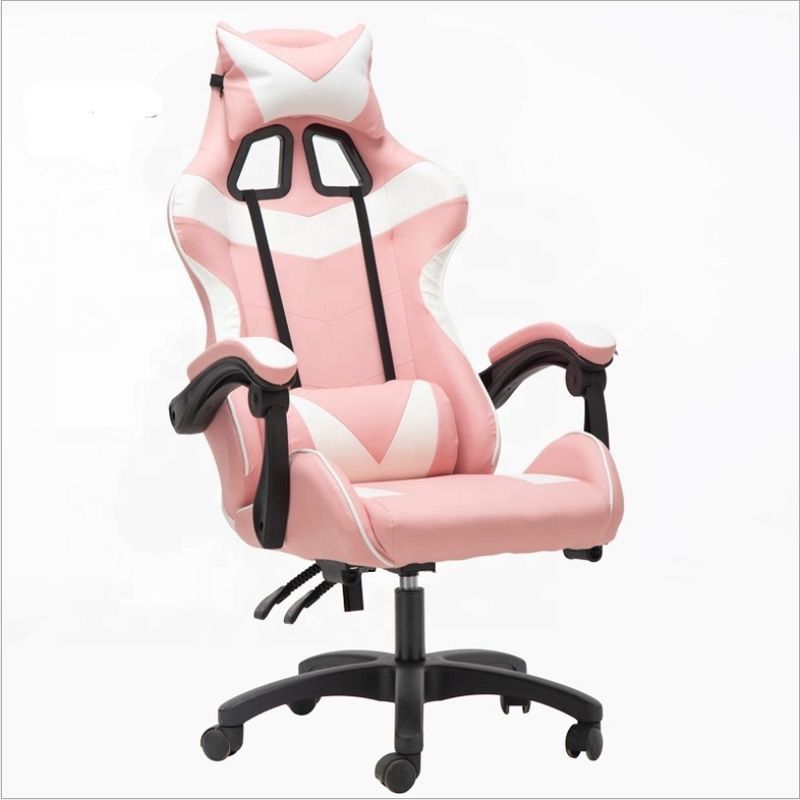 Le dossier de la chaise de jeu en cuir en PVC de design moderne réglable de 90 à 180 pour un support ultime