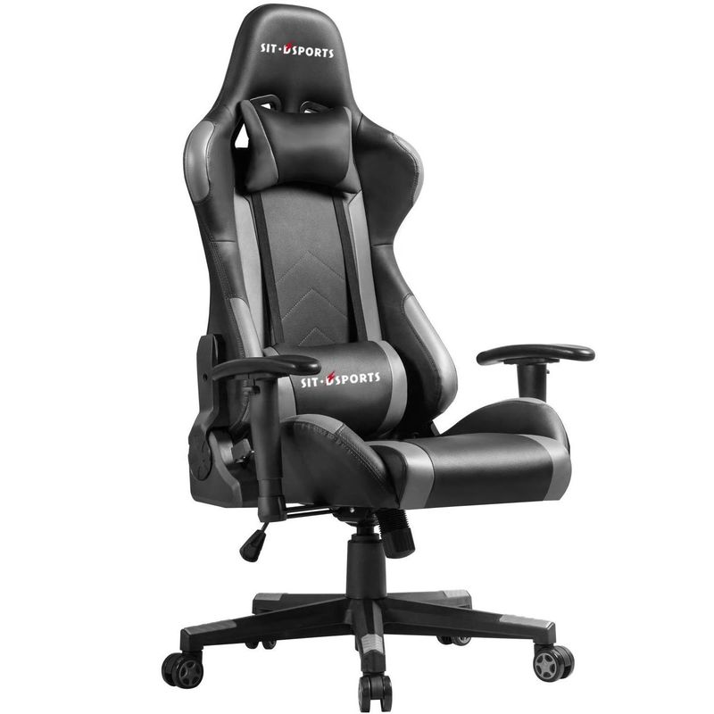 Chaise de sport électronique ergonomie en cuir de design traditionnel pour les jeux de bureau